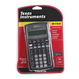 TI BA II Plus Financial Calculator